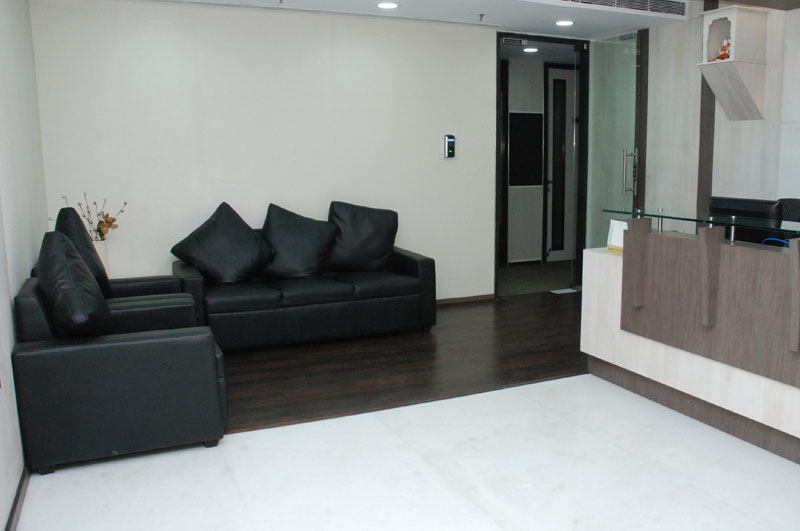 Reception lounge, South City Pinnacle
